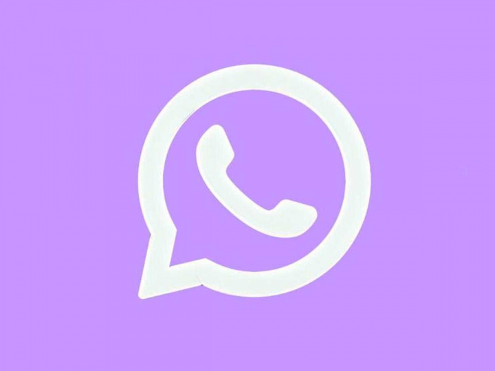 Whatsapp púrpura