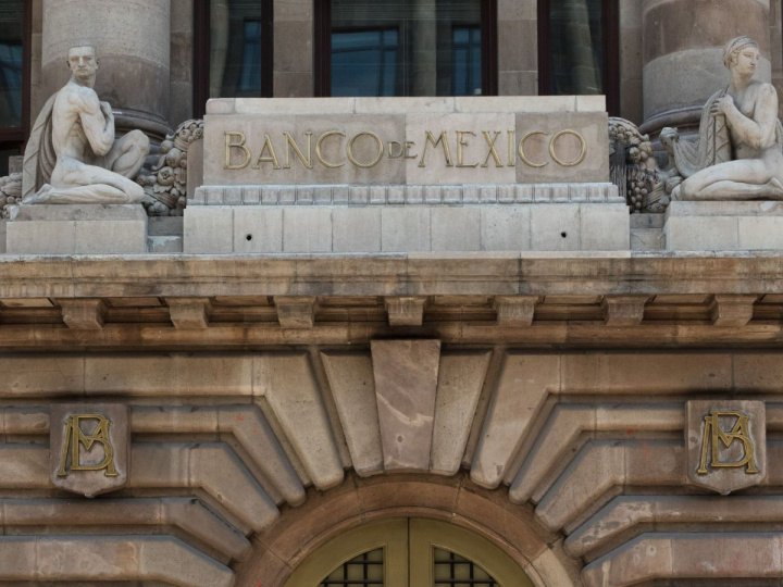 Fachada de Banco de México