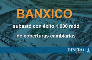 El Banco de México obtuvo un resultado favorable en la subasta de coberturas cambiarias. Foto: Archivo