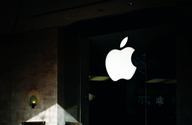 Logotipo de la marca Apple. 