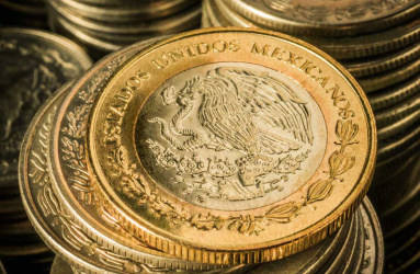 Moneda de 10 pesos de México