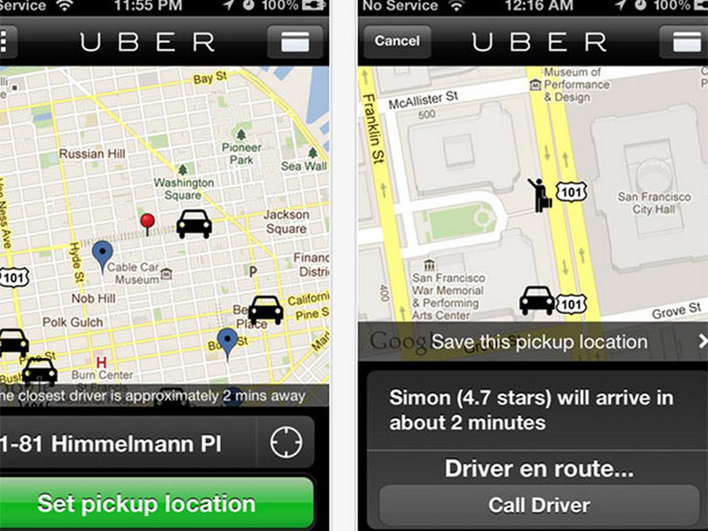 Taxistas concesionados se quejan del servicio de Uber. Foto Especial