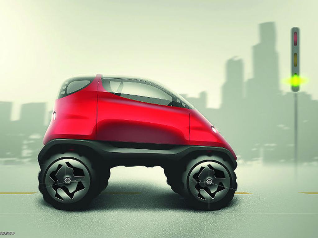 Así son los autos del futuro que sueñan los niños. Foto: Nissan 