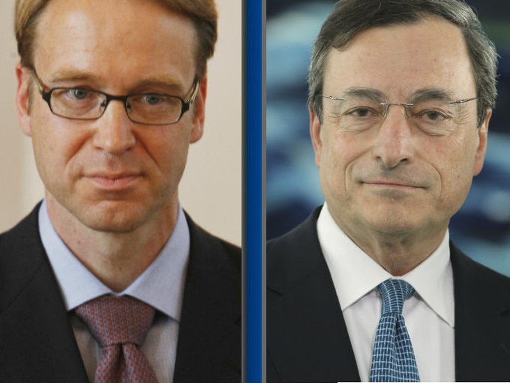Jens Weidmann fue el único consejero del BCE que votó en contra del plan de compra de bonos de Drgahi. Fotos: Getty