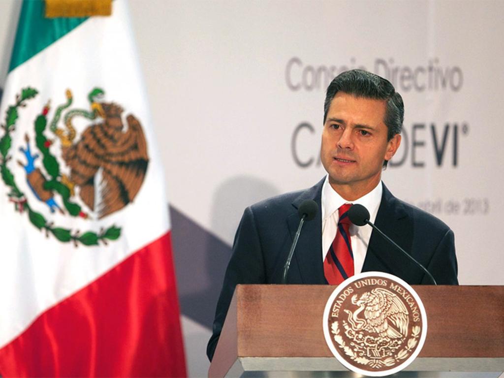 El Presidente Peña Nieto destacó cuatro estrategias que buscan lograr una mayor y mejor coordinación interinstitucional para el desarrollo de vivienda. Foto: Presidencia de la República