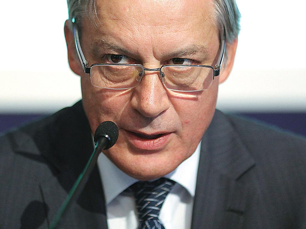 Christian Noyer, presidente del Banco de Pagos Internacionales. Foto: AFP