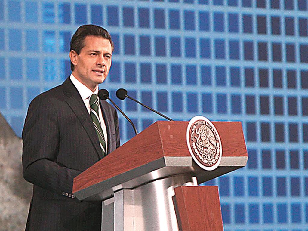 El presidente de México, Enrique Peña Nieto, dijo ayer que el país será una potencia mundial en el ramo. Foto: Especial