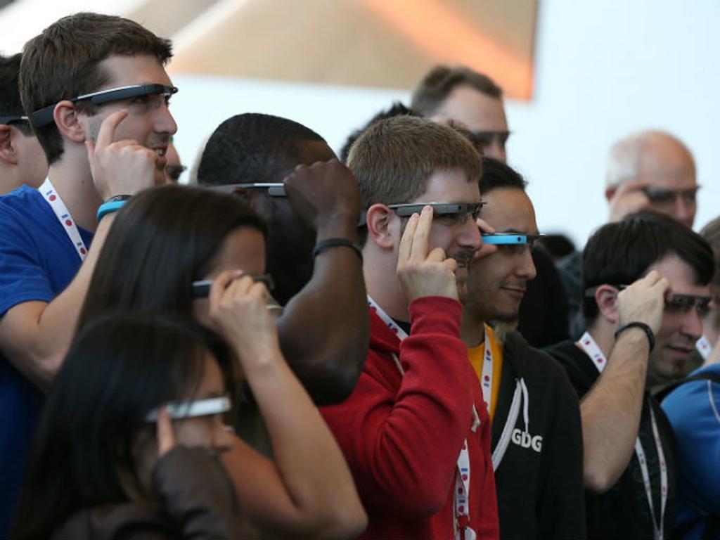 Con Google Glass se puede tomar una foto en el momento justo de una acción. Foto: Getty