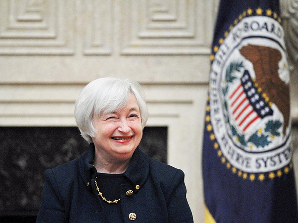 Wall Street recibió con caídas el primer día de Janet Yellen como nueva presidenta de la Reserva Federal (Fed). Foto: AFP