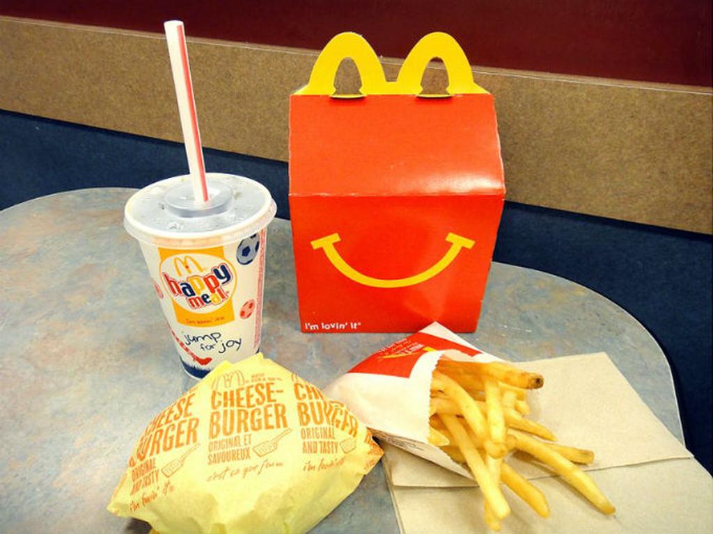 Diez hechos inquietantes sobre la 'Cajita Feliz' de McDonald's. Foto: Especial
