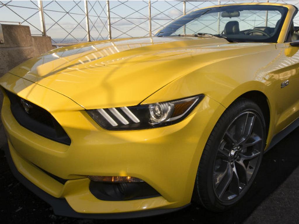 Ford festeja 50 años del Mustang con edición limitada. Foto: AP
