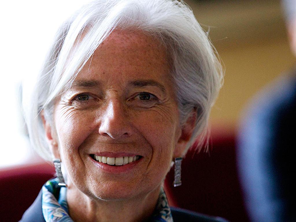 Christine Lagarde se reunió en privado con el presidente Enrique Peña Nieto. Foto: Reuters 