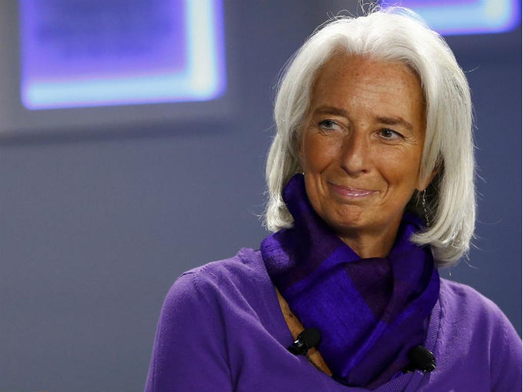 La directora gerente del FMI, Christine Lagarde, instó al Banco Central Europeo a mantener una política monetaria expansiva. Foto: Reuters