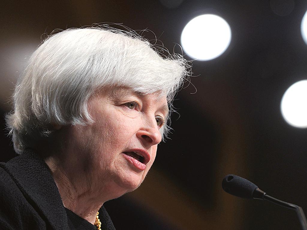 Janet Yellen, presidenta de la Reserva Federal de EU. Foto: AP