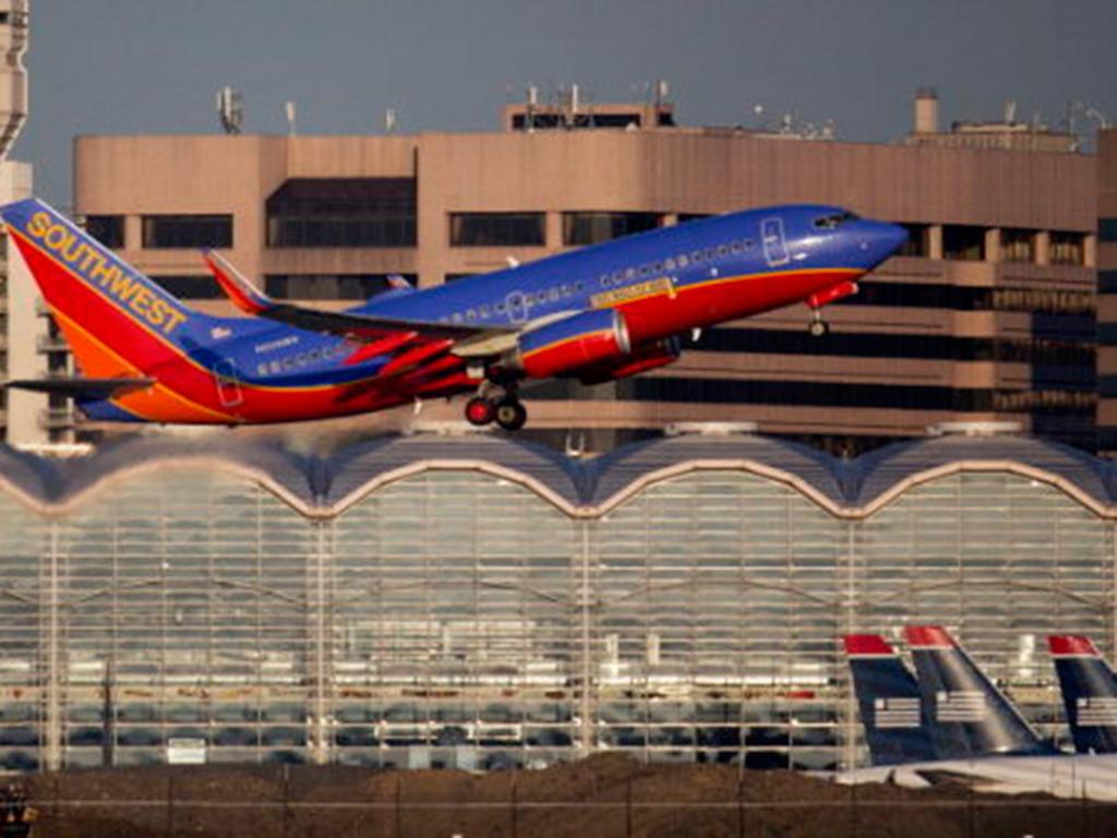 Southwest airlines realizó este martes el vuelo inaugural a Cancún, procedente de Atlanta. Foto: Getty