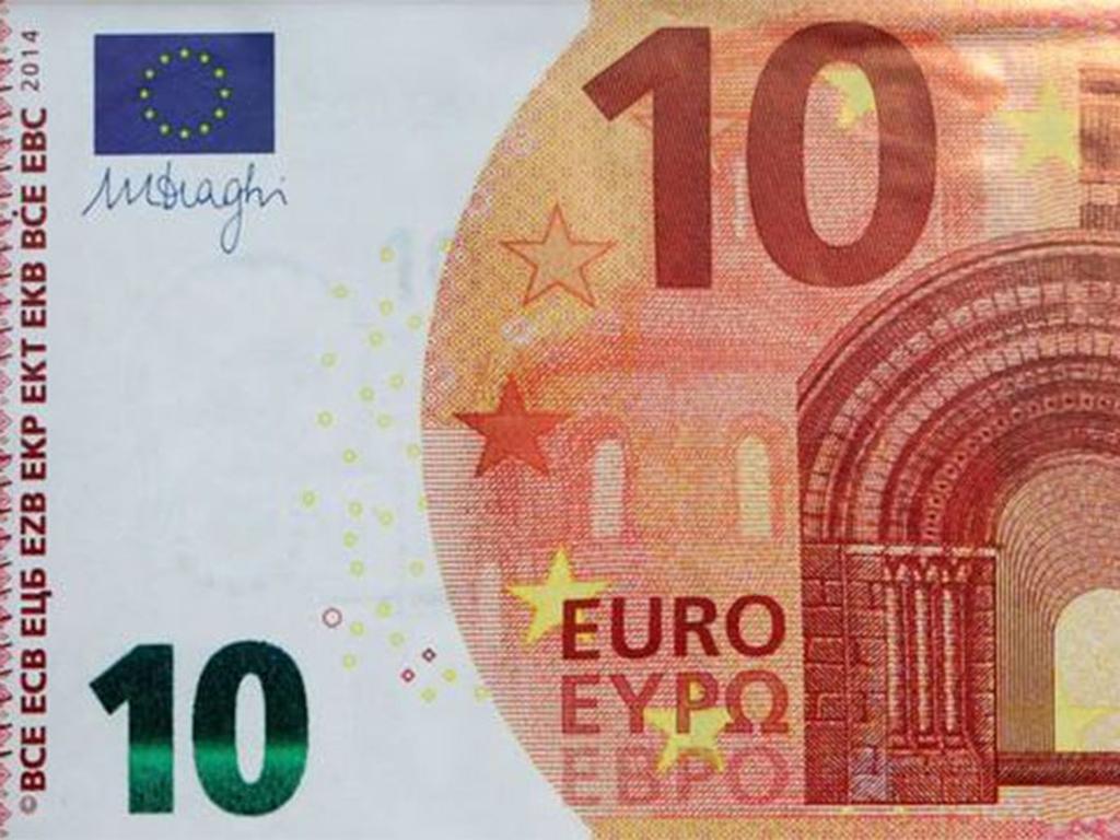 Nuevo billete de 10 euros entra en circulación mañana. Foto Especial