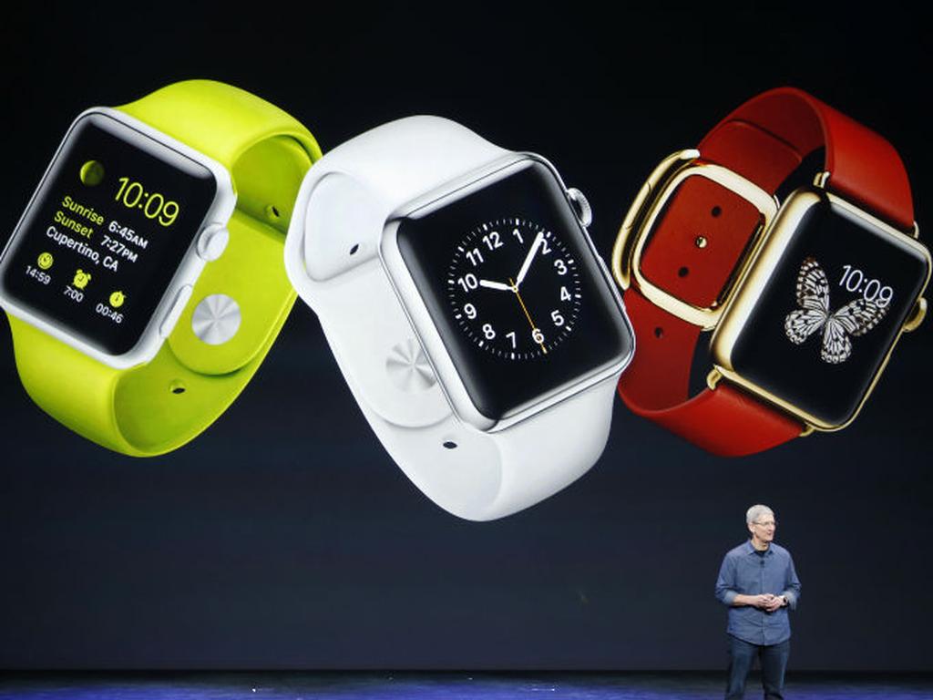 Las funciones del Apple Watch son las mismas que las del iPhone. Foto: Reuters.