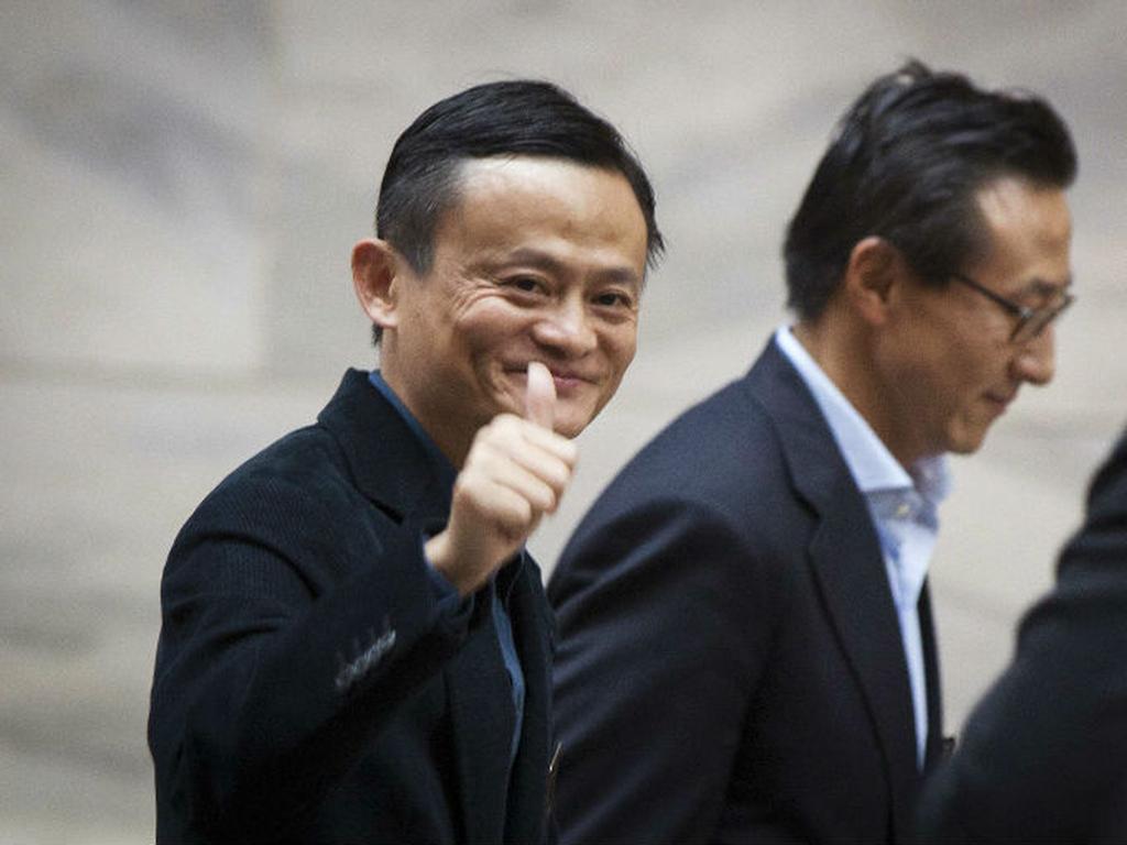 Un video retomado de 1999, muestra a Jack Ma en una junta con 17 de sus amigos en la cual les presentaba el proyecto de Alibaba. Foto: Reuters.