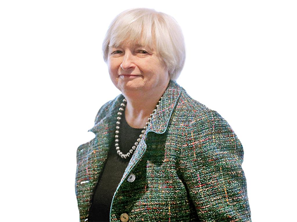 Janet Yellen, presidenta de la Reserva Federal de Estados Unidos. Foto:  AFP