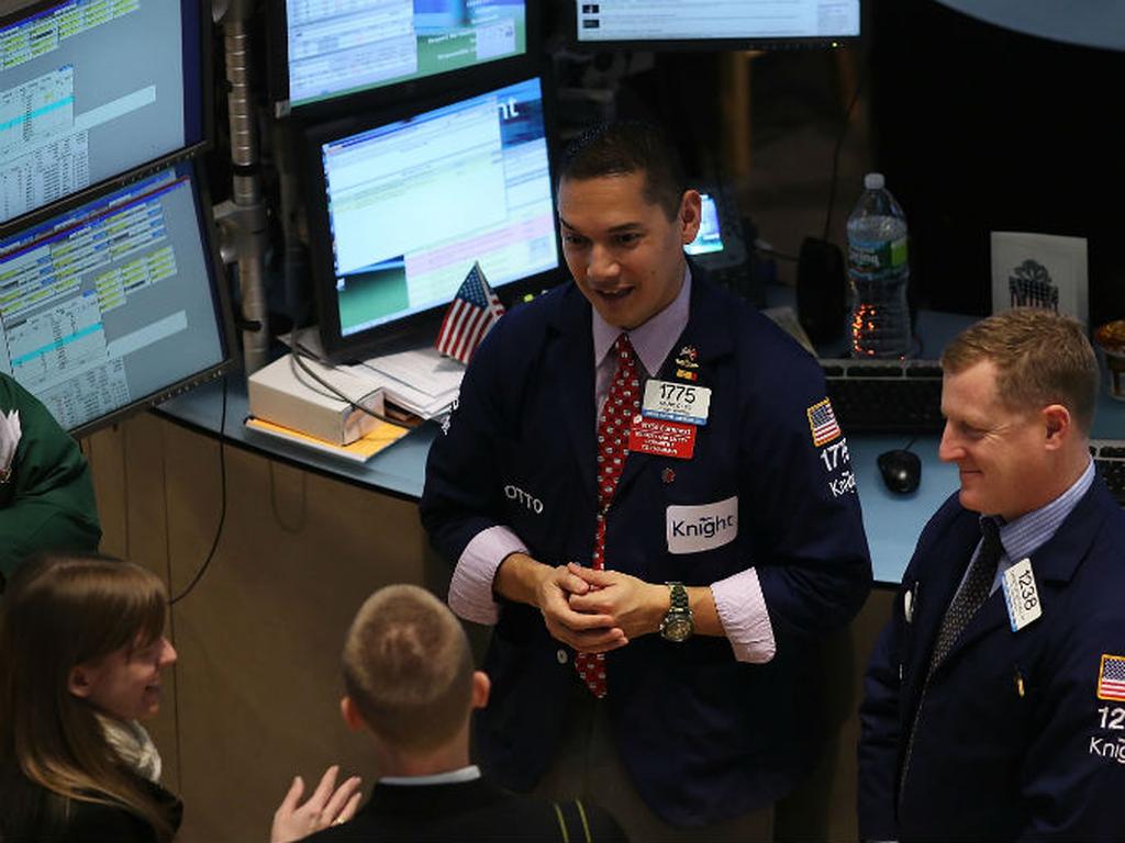 Las acciones cerraron con ligeras alzas el jueves en la bolsa de Nueva York. Foto: Getty