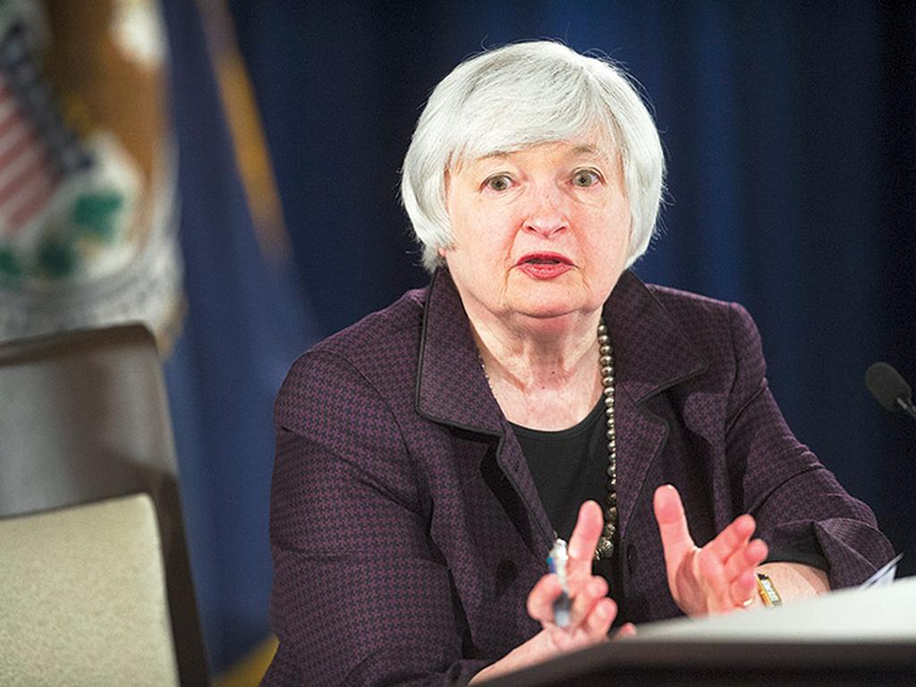 Janet Yellen, presidenta de la  Reserva Federal de Estados Unidos. Foto:  AP