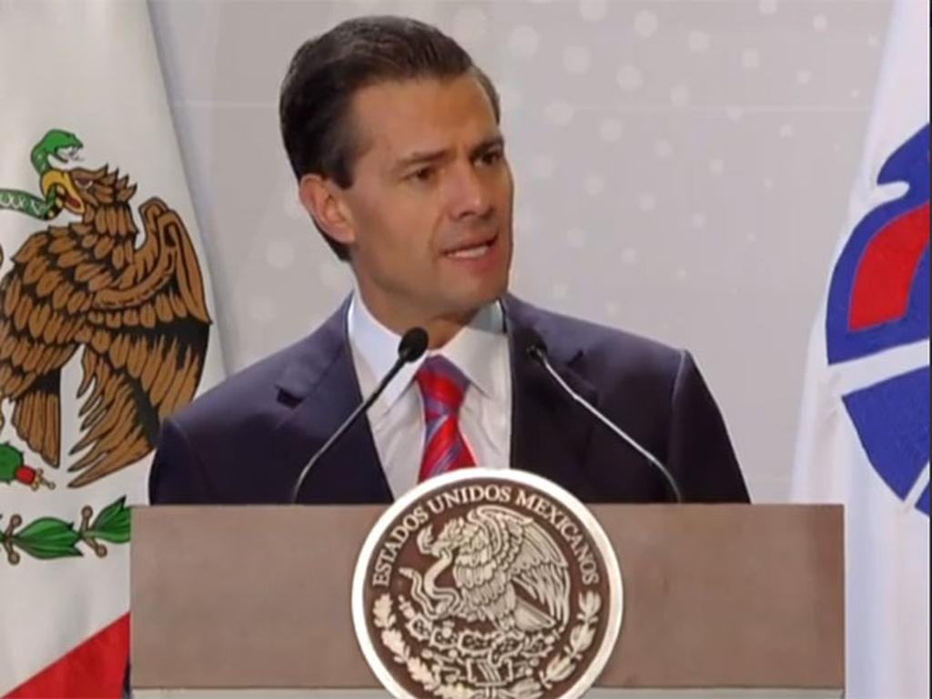 El presidente Enrique Peña Nieto sostuvo que el gobierno de la República seguirá invirtiendo en investigación científica e innovación, y apoyando a los emprendedores. Foto: @Presidencia_MX