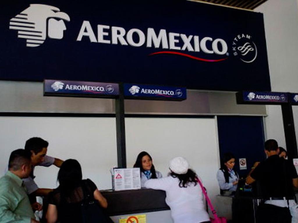 Aeroméxico dijo que no se registró fuego en este caso. Foto Getty