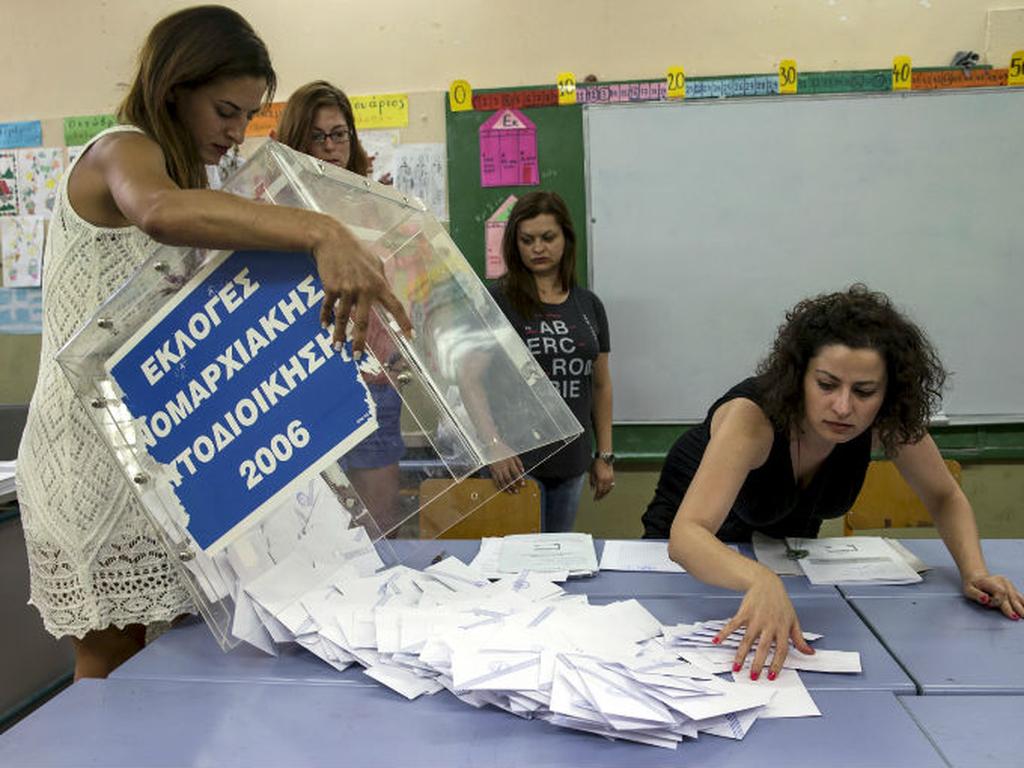 El resultado sería una gran victoria para el primer ministro Alexis Tsipras, que instó a los votantes a decir 