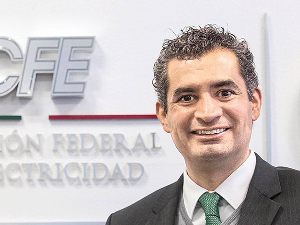 Enrique Ochoa Reza, director de la Comisión Federal de Electricidad.  Foto: Quetzalli González