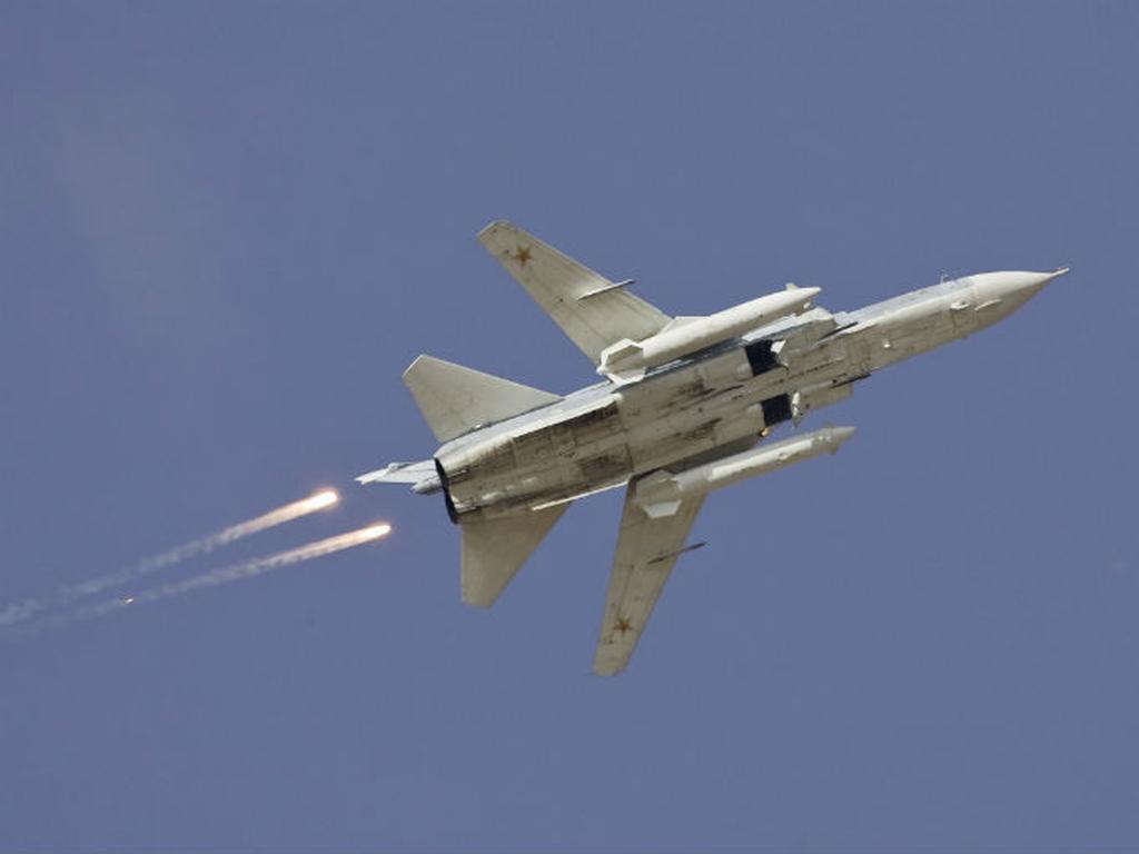 Turquía derribó un avión de guerra ruso. Foto: Reuters
