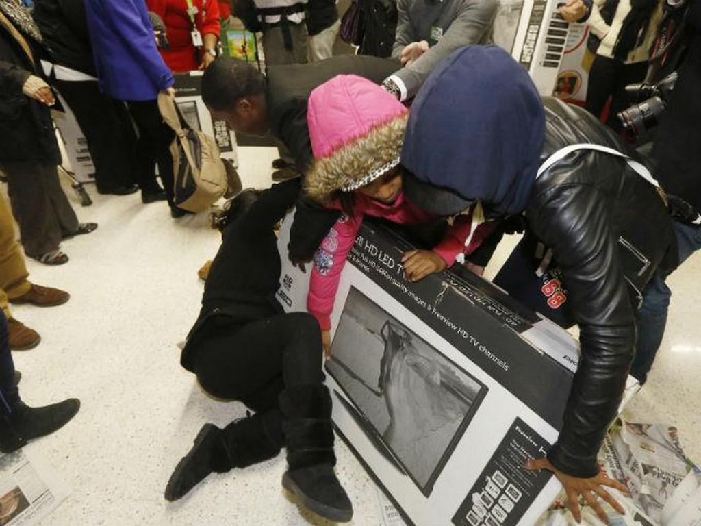 El Black Friday inaugura la época de compras navideñas en Estados Unidos. Foto: Reuters