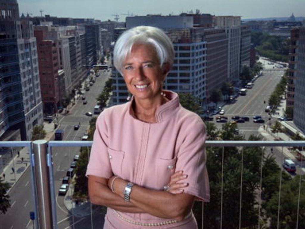 Christine Lagarde, directora gerente del Fondo Monetario Internacional. Foto: Getty Images 