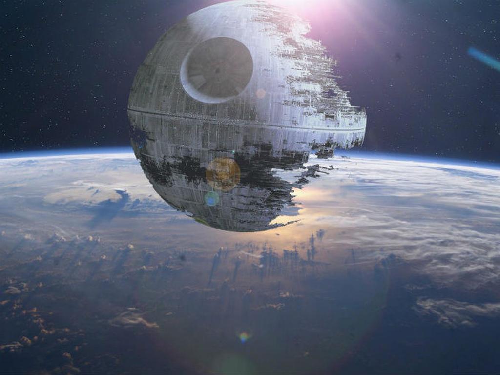 La Estrella de la Muerte que se vio en la primera película de Star Wars le costó al Imperio Galáctico más de un millón de veces la economía de Estados Unidos. Foto: Especial