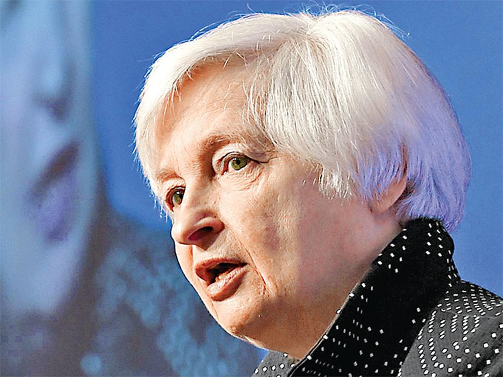 Janet Yellen, presidenta de la Reserva Federal, comentó que espera con ansias un incremento de las tasas de interés. Foto: AP