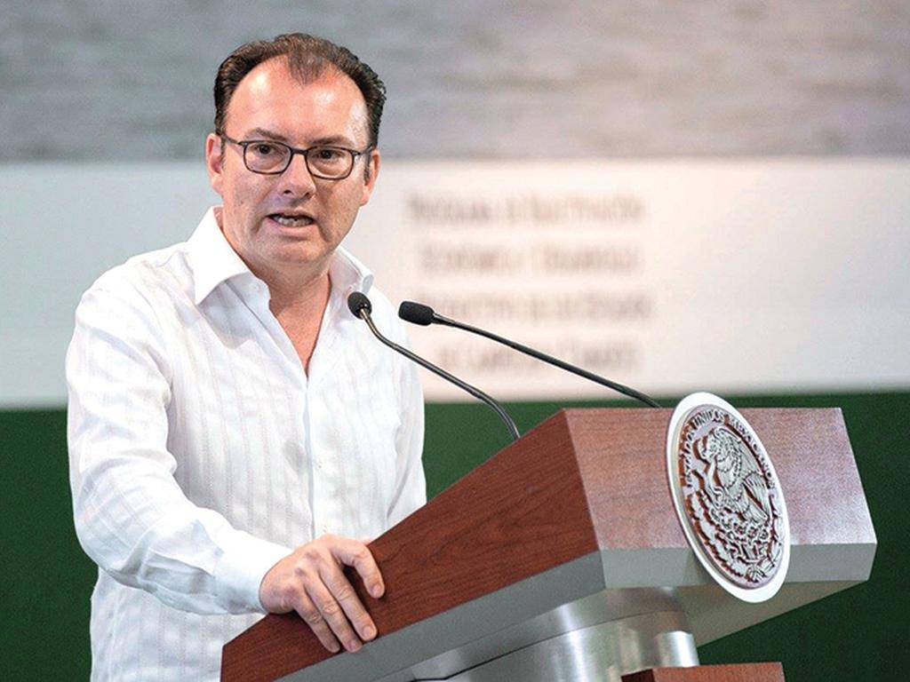 Luis Videgaray,  titular de la Secretaría de Hacienda. 