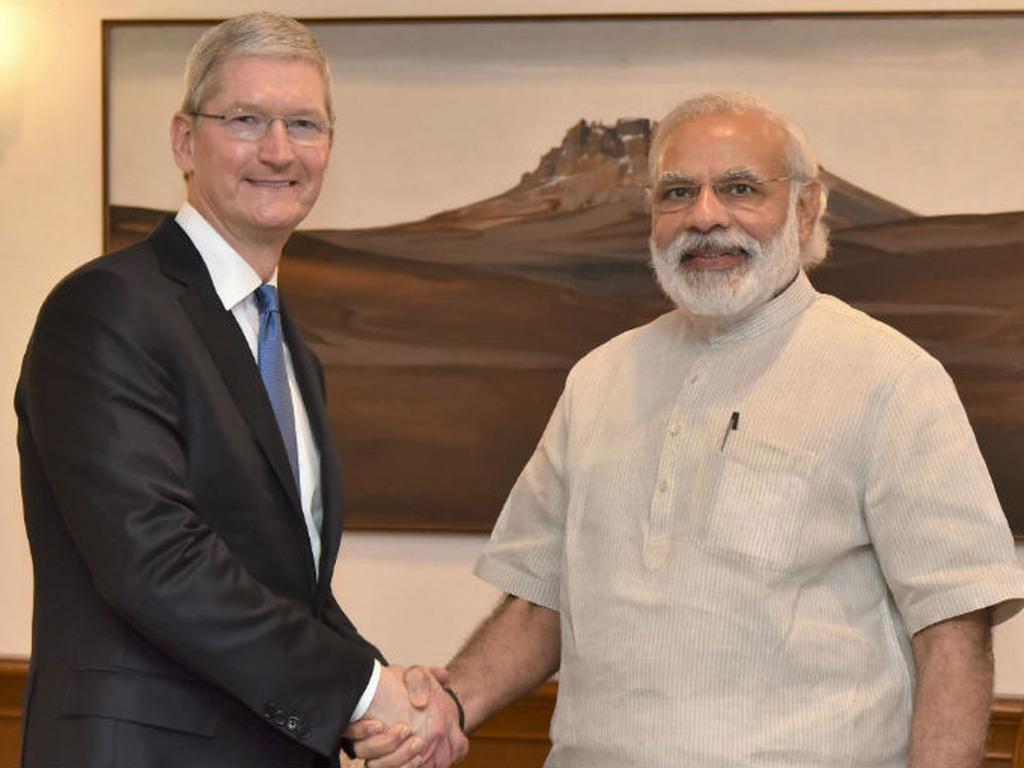 El primer ministro de la India busca transformar al país en una economía que aproveche las tecnologías digitales y de la información. Foto: AP.