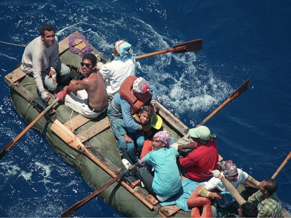 Un total de 51 cubanos arribaron hoy en tres grupos a los Cayos de Florida. Foto: Archivo