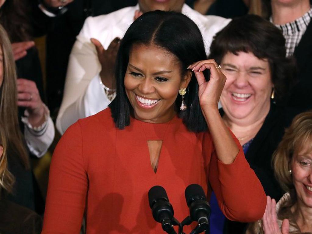 Michelle Obama dio un conmovedor discurso de despedida a la nación. Foto: Especial.