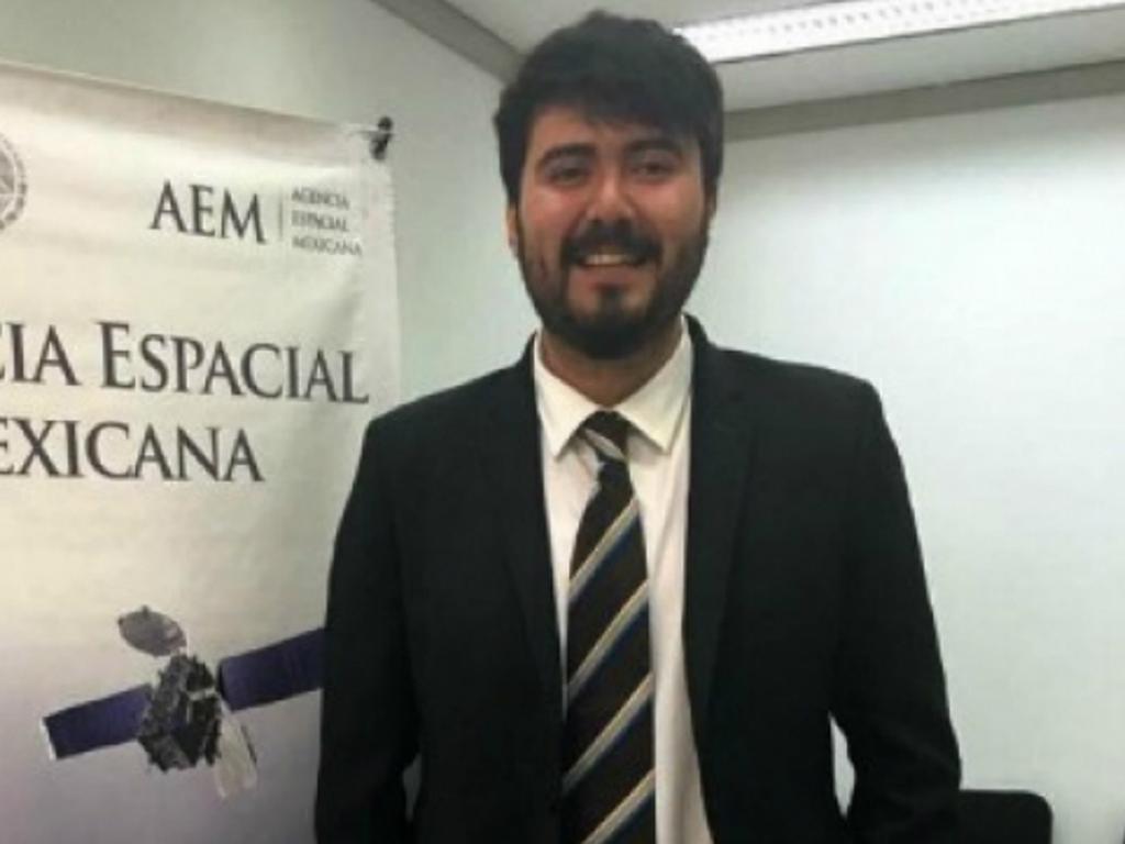 Con 23 años de edad, el alumno de la Universidad Nacional Autónoma de México es el más joven y único en licenciatura de las cuatro personas elegidas, una de cada continente, que fueron seleccionados. Foto: Notimex.