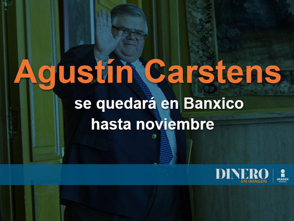  El gobernador del Banco de México, Agustín Carstens, prolongará su estadía al frente de la institución hasta noviembre. Foto: Archivo Cuartoscuro