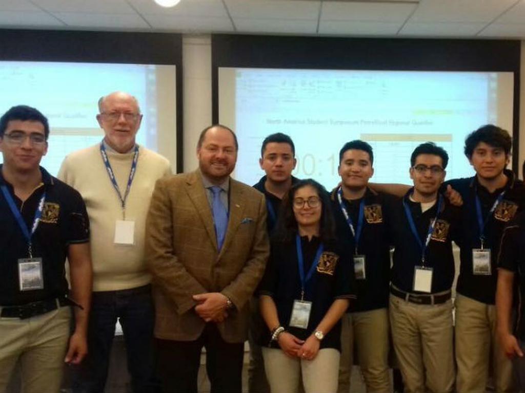 En la competencia participaron alumnos de la carrera de ingeniería petrolera pertenecientes a universidades registradas ante la Sociedad Internacional de Ingenieros Petroleros. Foto:  UNAM