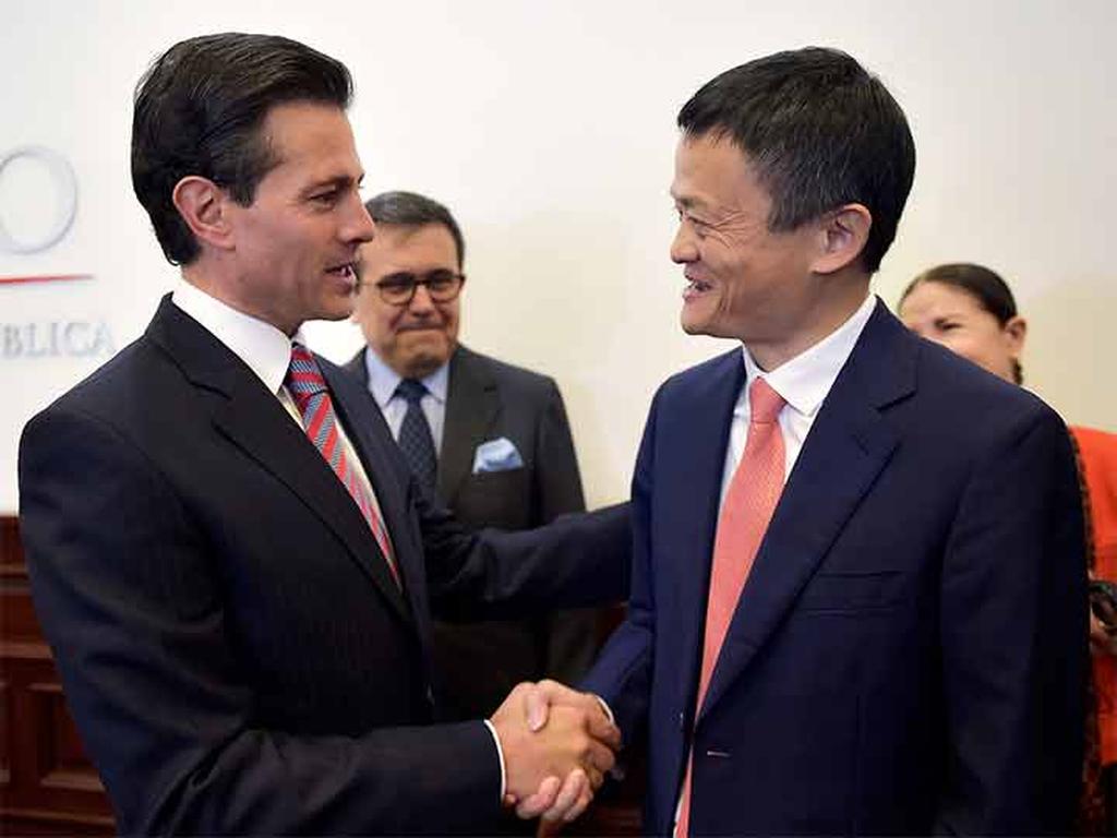 Jack Ma señaló que el comercio electrónico es una importante vía para el desarrollo de los países y para hacerlos más incluyentes y expresó el interés de Alibaba por iniciar operaciones en México. Foto: Cuartoscuro