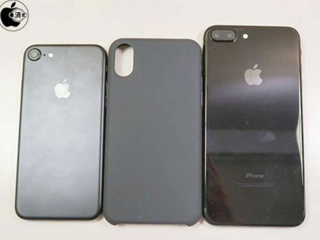 Estos modelos de protector sirven para dar pistas sobre algunas características de la nueva generación del smartphone de Apple. Foto: Mac Otakara.