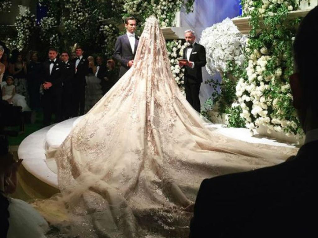 Si de bodas extravagantes se trata, esta ceremonia rusa te va a soprender. Foto: Instagram