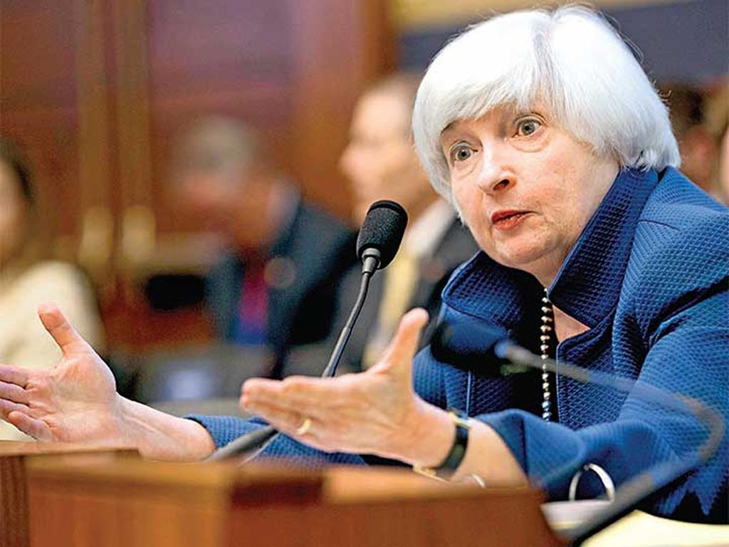 Janet Yellen, presidenta de la Reserva Federal de Estados Unidos. Foto: AP