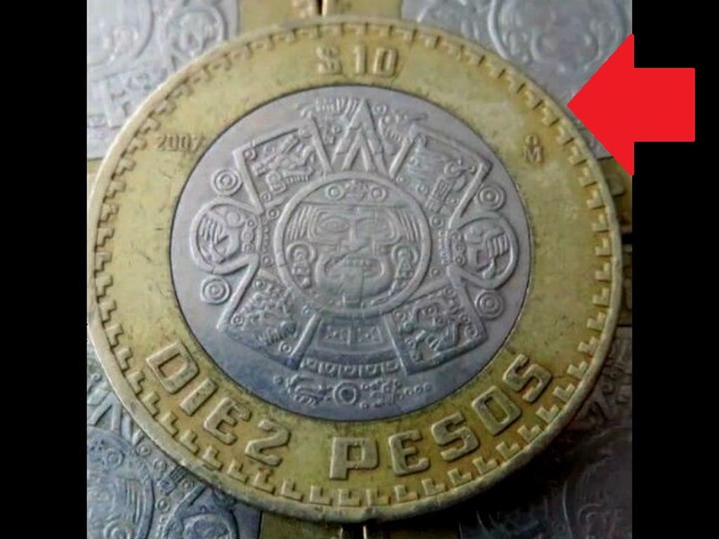 Fíjate cuando recibas una. Foto: Monedas México