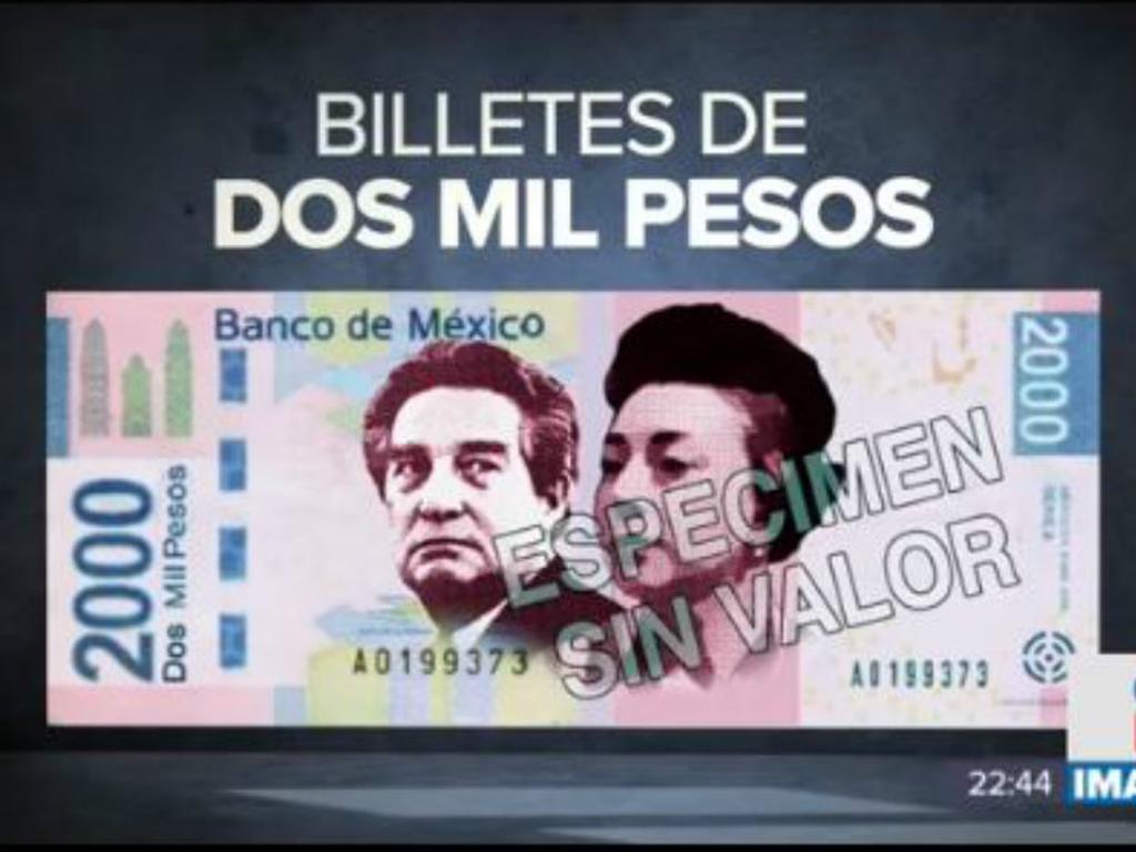 El Banco de México mantiene abierta la posibilidad de emitir un billete de dos mil pesos. Foto: Captura de pantalla YouTube.
