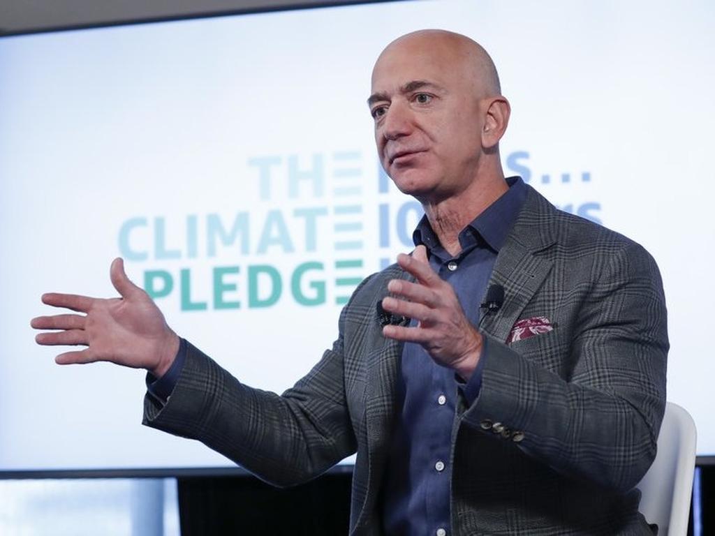 El multimillonario Jeff Bezos decidió darse un lujo muy extravagante. Foto: AP 