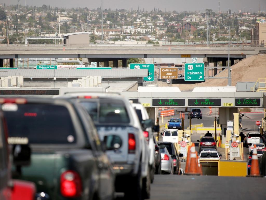 La frontera entre México y Estados Unidos se reabrirá a partir del próximo lunes 8 de noviembre, tras permanecer cerrada por la emergencia de covid-19. Foto: Reuters 