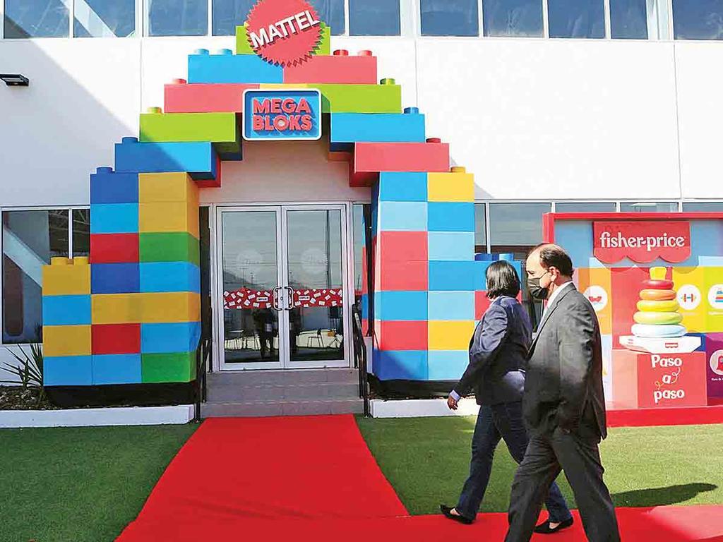 La nueva fábrica de juguetes de Mattel se convirtió en la más grande de la compañía a escala mundial, con una inversión de más de mil millones de pesos. Foto: Héctor López